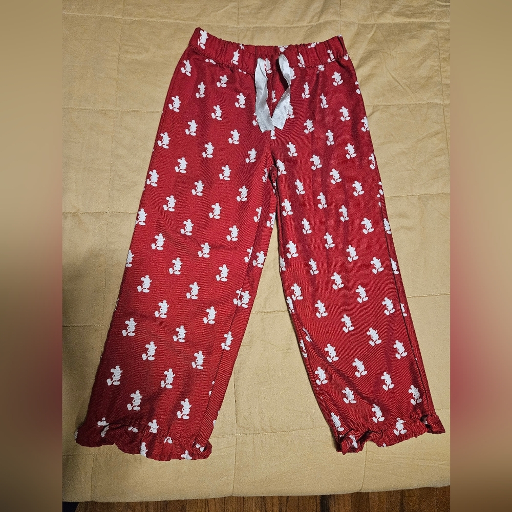 Disney Parks Girls Mickey PJ Pants